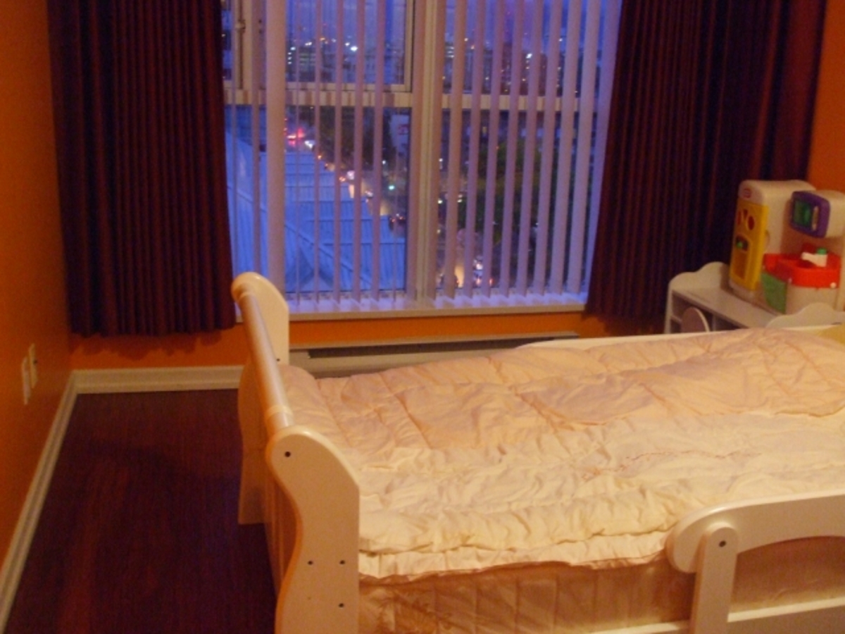 Bedroom at 1002 - 1255 Main St, Downtown, Vancouver
